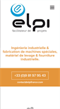 Mobile Screenshot of elpifrance.com