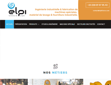 Tablet Screenshot of elpifrance.com
